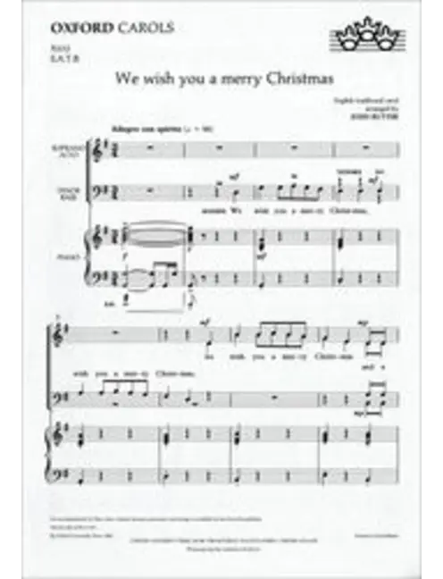 We wish you a merry Christmas