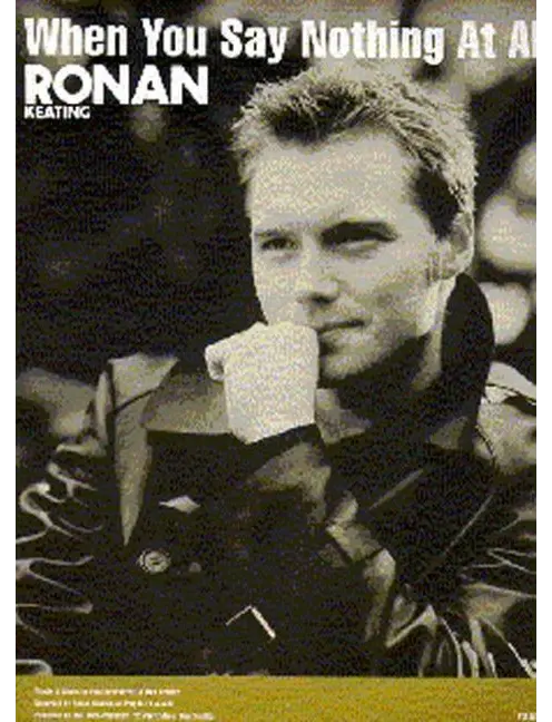 When You Say Nothing At All Pvg Ronan Keating