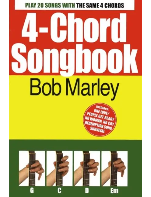 4-Chord Songbook: Bob Marley Lc