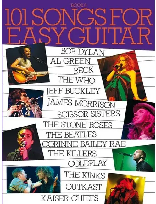 101 Songs For Easy Guitar Book 6 Mlc