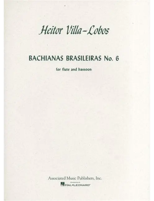 Villa-Lobos Bachianas Brasilieras No. 6 Aria Flt/B