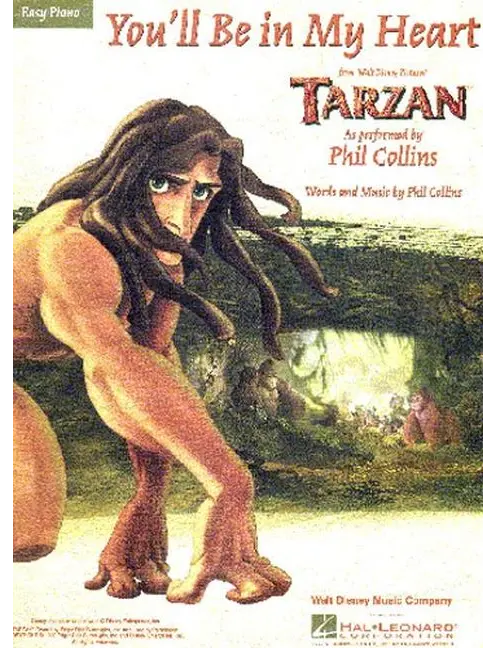 You ll Be In My Heart From Tarzan Easy Piano
