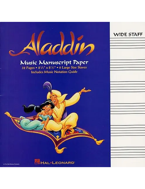 Aladdin Manuscript Paper