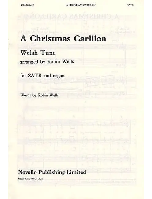 Wells Christmas Carillon Satb/Org