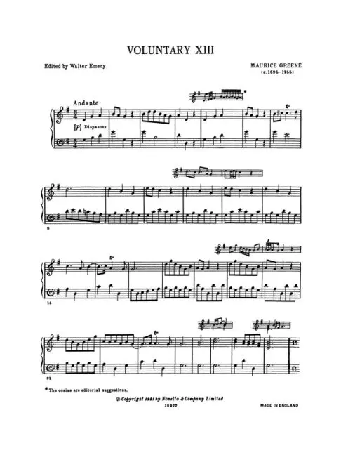 Voluntary XIII (Organ)